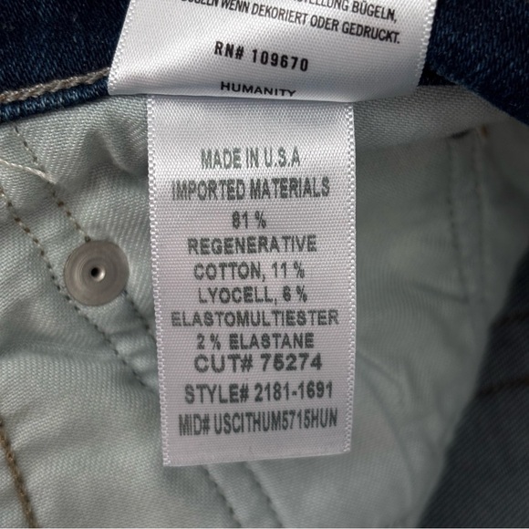 CITIZENS OF HUMANITY Amari High Rise Ultra Wide Flare Leg Jeans--NWT--30 - Picture 14 of 16